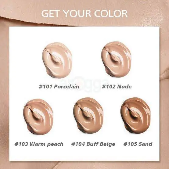 Picture of Beauty Glazed Coverage Foundation-# 103WarmPeach