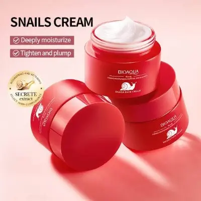 Picture of BIOAQUA Organic Snail Mucin Cream Natural Ingredients Wholesale Firming & Hydrating Brightening Face Cream for Women-50gm