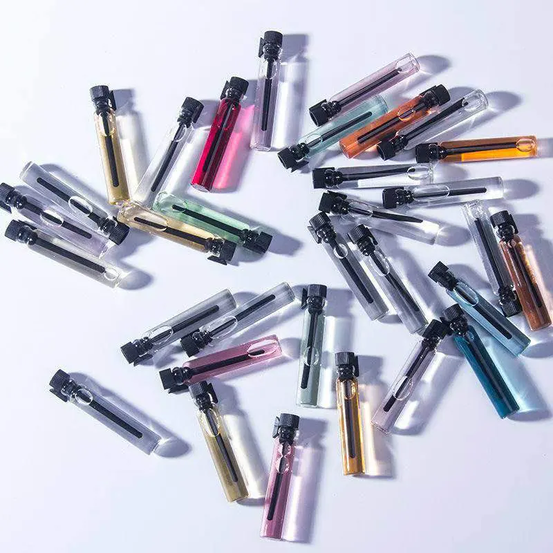 Picture of Fancy printed high-grade fragrance sample cards for glass vial packaging Pocket Perfume For Man & Woman  mini perfume -2ml