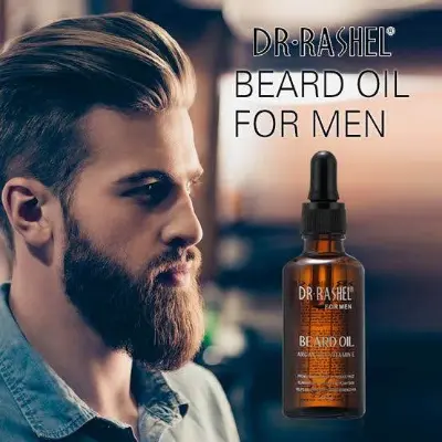 Picture of DR.RASHEL Argan Oil Vitamin E Hair Growth For Men Beard Oil 50ml