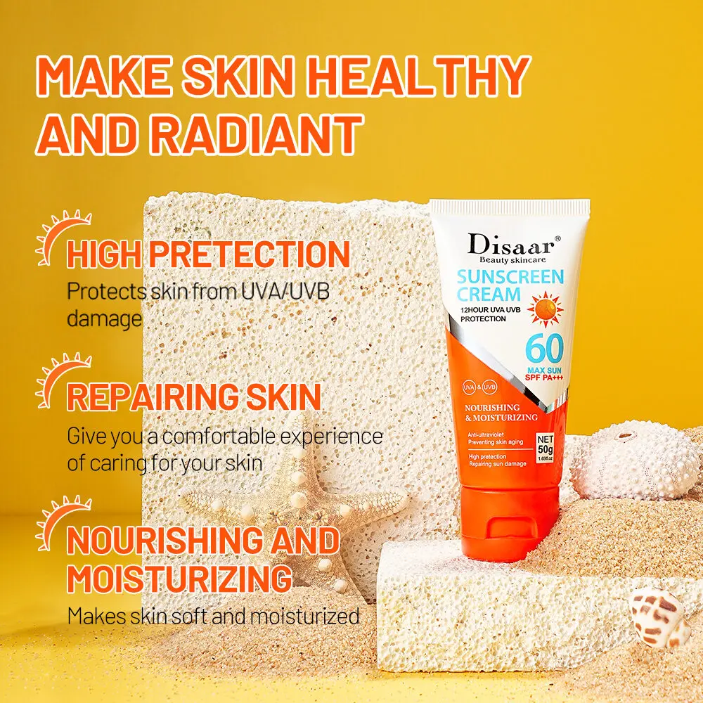 Picture of Disaar Beauty Skincare Sunscreen Cream SPF 60++-50gm