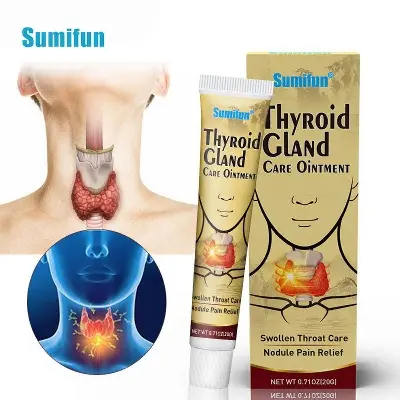 Picture of Sumifun Thyroid Gland Care Ointment | Topical Ointment for Goiter, Swollen Throat, and Nodule Pain-20gm