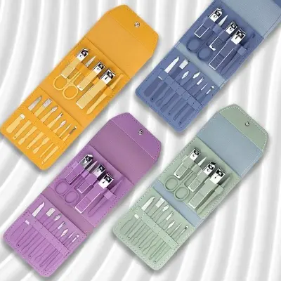 Picture of Nail Clippers Manicure & Pedicure Tools Nail Tools 16 Piece Stainless Steel Set