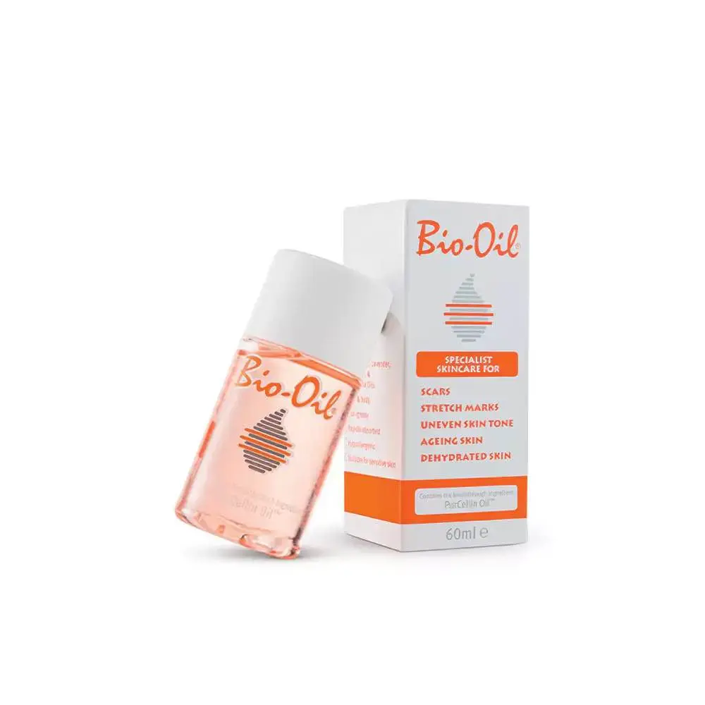 Picture of Bio-Oil Skincare Oil for Scars and Stretchmarks, Face and Body Moisturizer Dry Skin - 60ml
