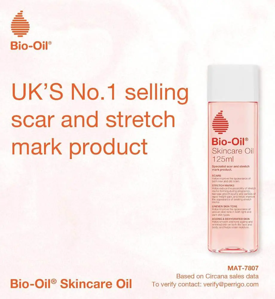 Picture of Bio-Oil Skincare Oil - 125ml Specialist Skin Care Oil - Scars, Stretch Mark, Ageing, Uneven Skin Tone