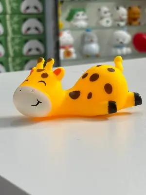 Picture of Cute Sleeping Giraffe LED Nursery Night Light Kids Dimmable Bedside Lamp Toy Best Gift Baby and Girl