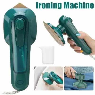 Picture of Portable Mini Ironing Machine with Rotary Handheld Steam Iron for Home and Travel