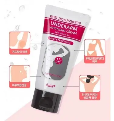 Picture of Nella White Snow Fermented Underarm Whitening Cream With Green Tea 50ml