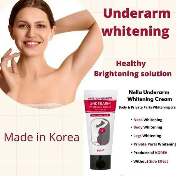 Picture of Nella White Snow Fermented Underarm Whitening Cream With Green Tea 50ml