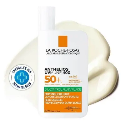 Picture of LA Roche-Posay Anthelios Uvmune 400 Oil Control Fluid (Spf 50+)-50gm