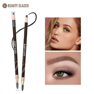 Picture of Beauty Glazed Waterproof Eyebrow Pencil - #01 Dark Brown