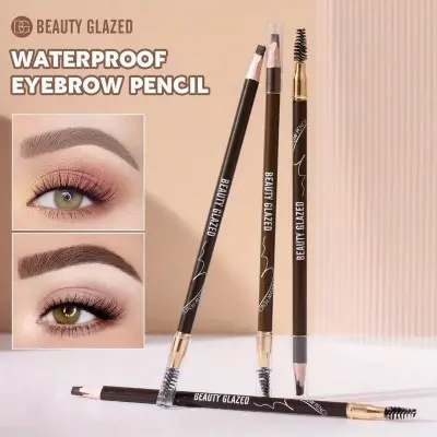 Picture of Beauty Glazed Waterproof Eyebrow Pencil - #01 Dark Brown