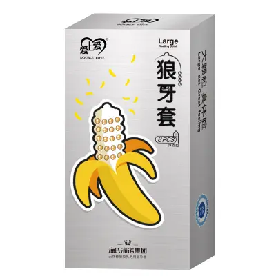 Picture of Heisenberg PQ Mace Condom Big Particle Condom Couples Se-x - 8Pcs Box