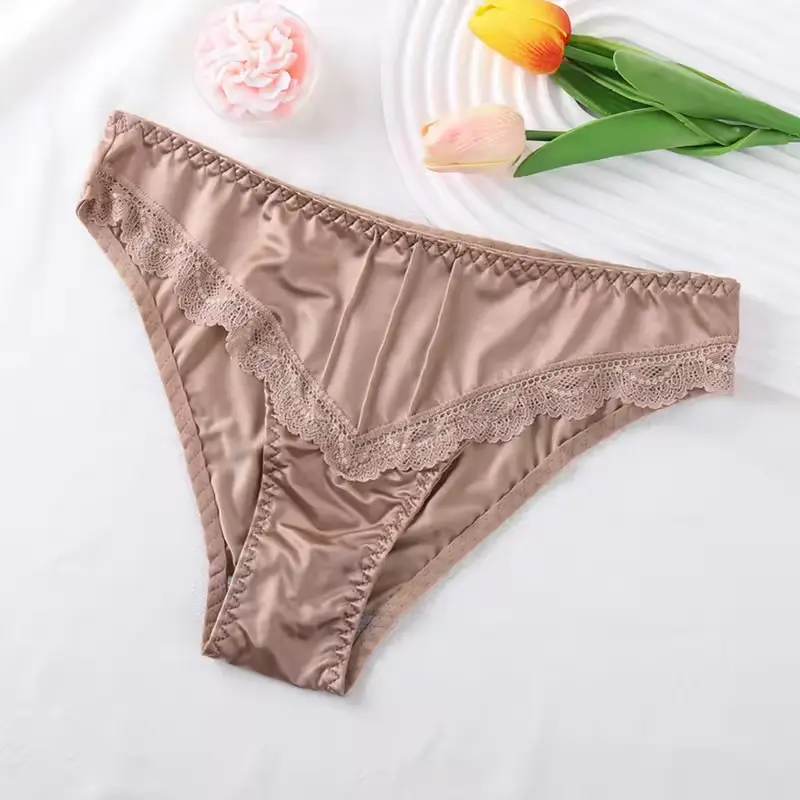 Picture of Se-xy One-piece Lace Low-rise Gusset Women's Triangle Panties