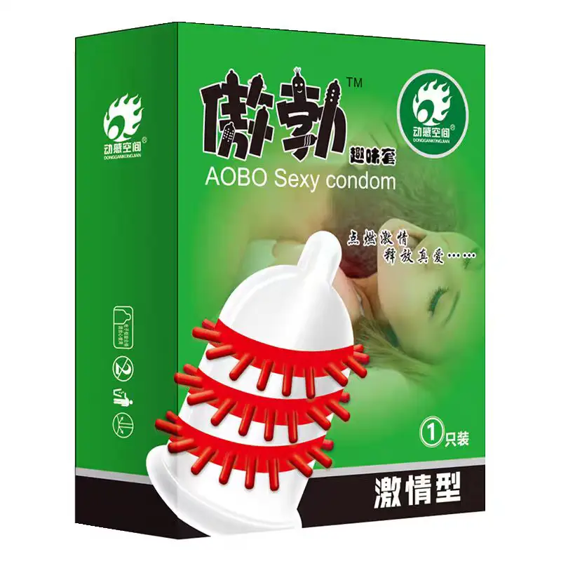 Picture of AOBO Special-shaped Chinese Imported Fun Condoms - 5Pcs