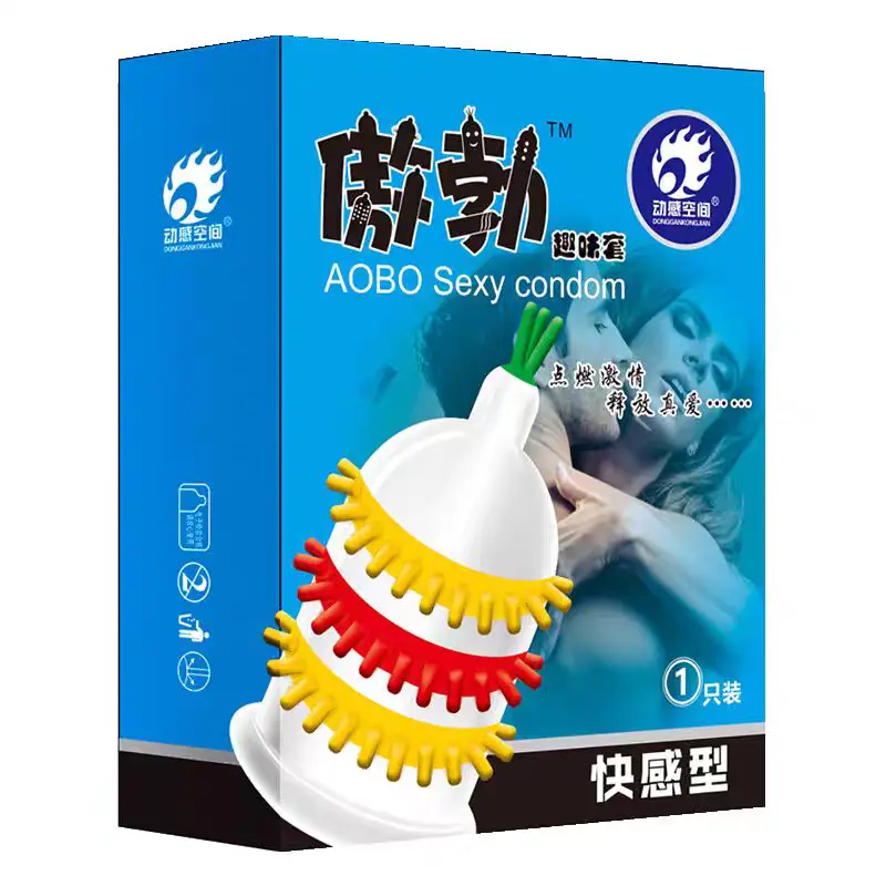 Picture of AOBO Special-shaped Chinese Imported Fun Condoms - 5Pcs