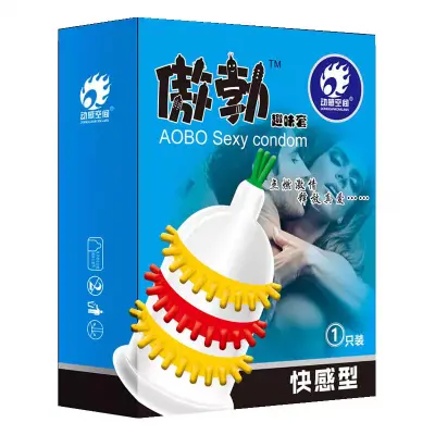 Picture of AOBO Special-shaped Chinese Imported Fun Condoms - 5Pcs