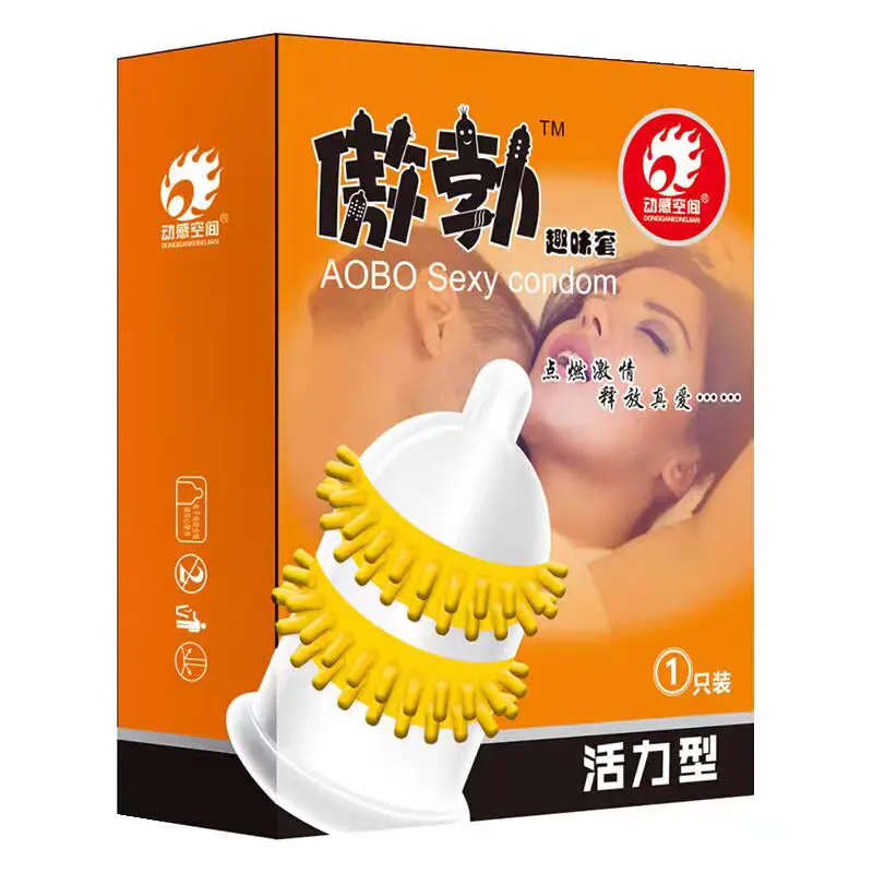 Picture of AOBO Special-shaped Chinese Imported Fun Condoms - 5Pcs