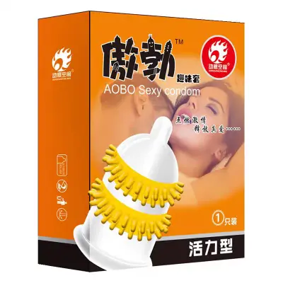 Picture of AOBO Special-shaped Chinese Imported Fun Condoms - 5Pcs