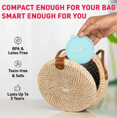 Picture of Portable & Reusable Food-Grade Silicone Folding Water Cup for Menstrual Cup Sterilizer