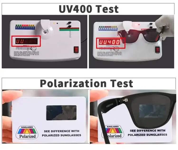 Picture of Black Fashion Vintage Square Men's and Women's Rice Nail Sunglasses UV400 Unisex Outdoor Sports Cycling Sun Shade Sunglasses