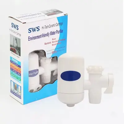 Picture of Household Kitchen Tap Water Filter With Ceramic Carbon Filter Cartridge Kitchen Faucet Mounted Water Purifier
