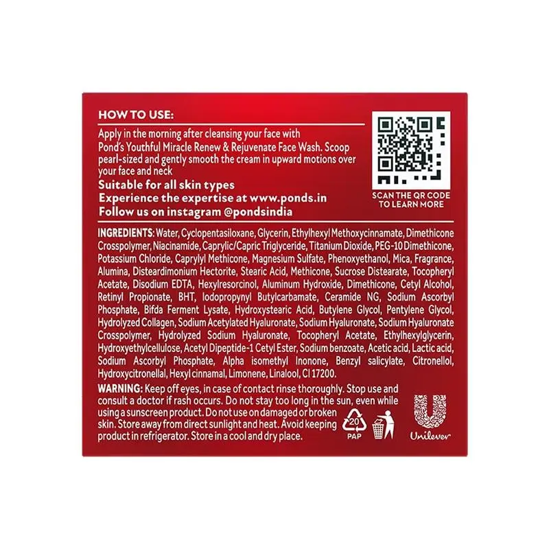 Picture of Pond's Youthful Miracle Day Cream 20g