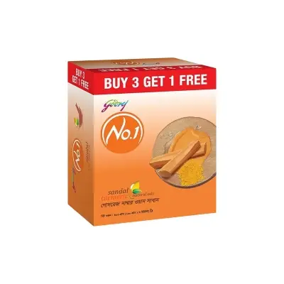 Picture of GODREJ NO 1 SOAP SANDAL 100GM B3G1