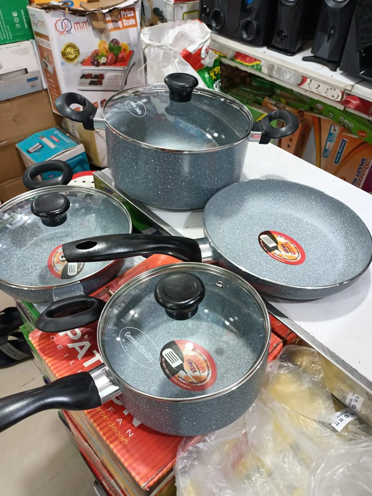 Picture of Kiam Non Stick Cookwer Set Marvell Coting 7 pcs