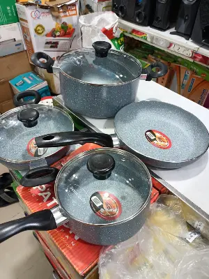 Picture of Kiam Non Stick Cookwer Set Marvell Coting 7 pcs