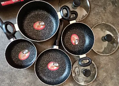 Picture of Kiam Non Stick Cookwer Set Marvell Coting 7 pcs