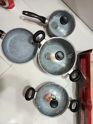 Picture of Kiam Non Stick Cookwer Set Marvell Coting 7 pcs