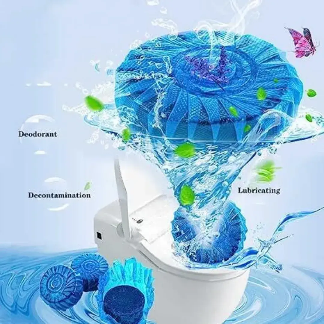 Picture of Toilet Sparkle 10-Pack: Unleash the Ultimate Cleaning Power for a Spotless, Germ-Free Bathroom Experience- Dream Paradise