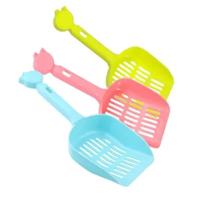 Picture of Pet Cat Litter Scoop Supplies Cat Toilet Pets Litter Sand Shovel Pet Dogs Shovel Pet Cleanning Tool Sand Scoop Litter Scoop 1 kg (Multicolor)