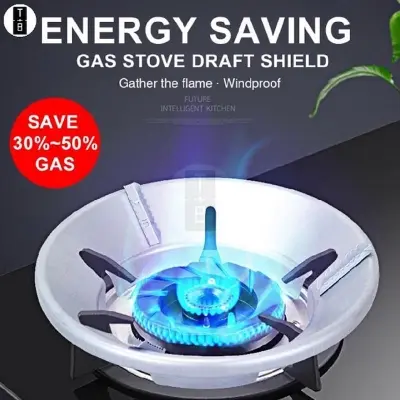 Picture of Energy-Saving Cover Fire-Proof Windshield Windshield Gas Gas Stove Windproof Bracket 5 Openings