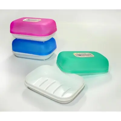 Picture of Plastic Soap Case for Bathroom - Multicolor (Multicolor)