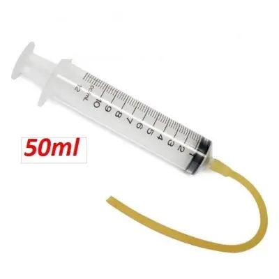 Picture of 50ml Hand Feeding Syringe with Soft Tip for Birds/Puppy / Kitten/Dog / Cat 1pc,10 gm
