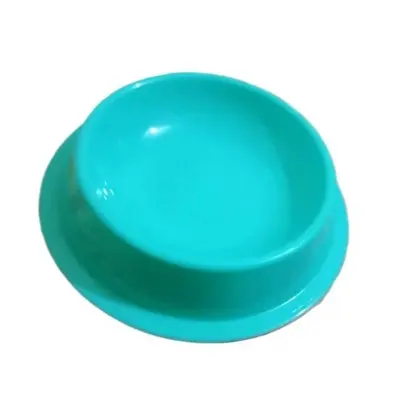 Picture of 1Pc Cheap Candy Color Plastic Pet Double Bowls Creative Non-Slip Bowl Pet Food Water Feeder Dog Cat Bowl Pet Feeding Supplies 1 kg