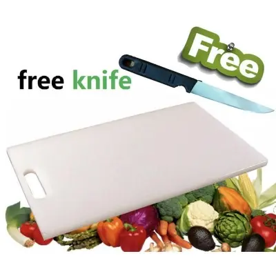 Picture of Chopping Cutting Board With Knife For Kitchen Free Knife Star Mamun - Kitchen Tool Set For Efficient Food Preparation - Cutting Board And Knife Set (Multicolor)