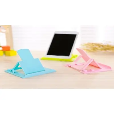 Picture of Universal Folding Cell Phone Support Plastic Holder - Multicolour- Mobile Stand - Phone Stand (Multicolor)