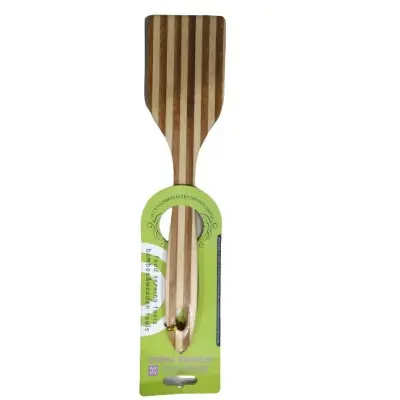Picture of Bamboo made kitchen big spoon (Brown)
