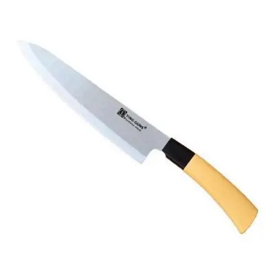 Picture of Kitchen Chef’s knife 8inch Blade, Stainless steel knife with wooden handle (Silver)