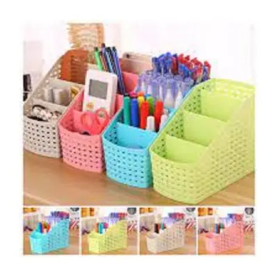 Picture of 4 grids desktop Storage Box Case [1pis] (Multicolor)