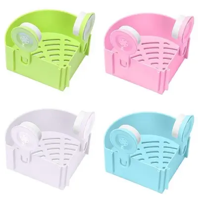 Picture of Triangle Shelves For Bathroom – Sky Blue (Multicolor)