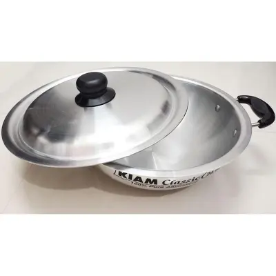 Picture of Kiam Anodise Karai With Lid 26cm Kiam Anodise Karai With Lid 26cm 9 Ratings12 Answered Questions (Silver)