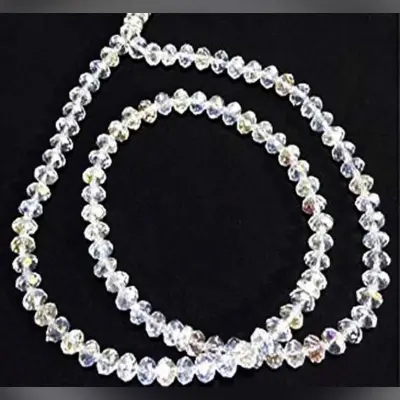 Picture of Crystal Tasbih 100 Prayer Beads-White (White)