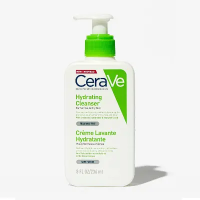 Picture of Cerave Hydrating Cleanser For Normal To Dry Skin (236ML) White