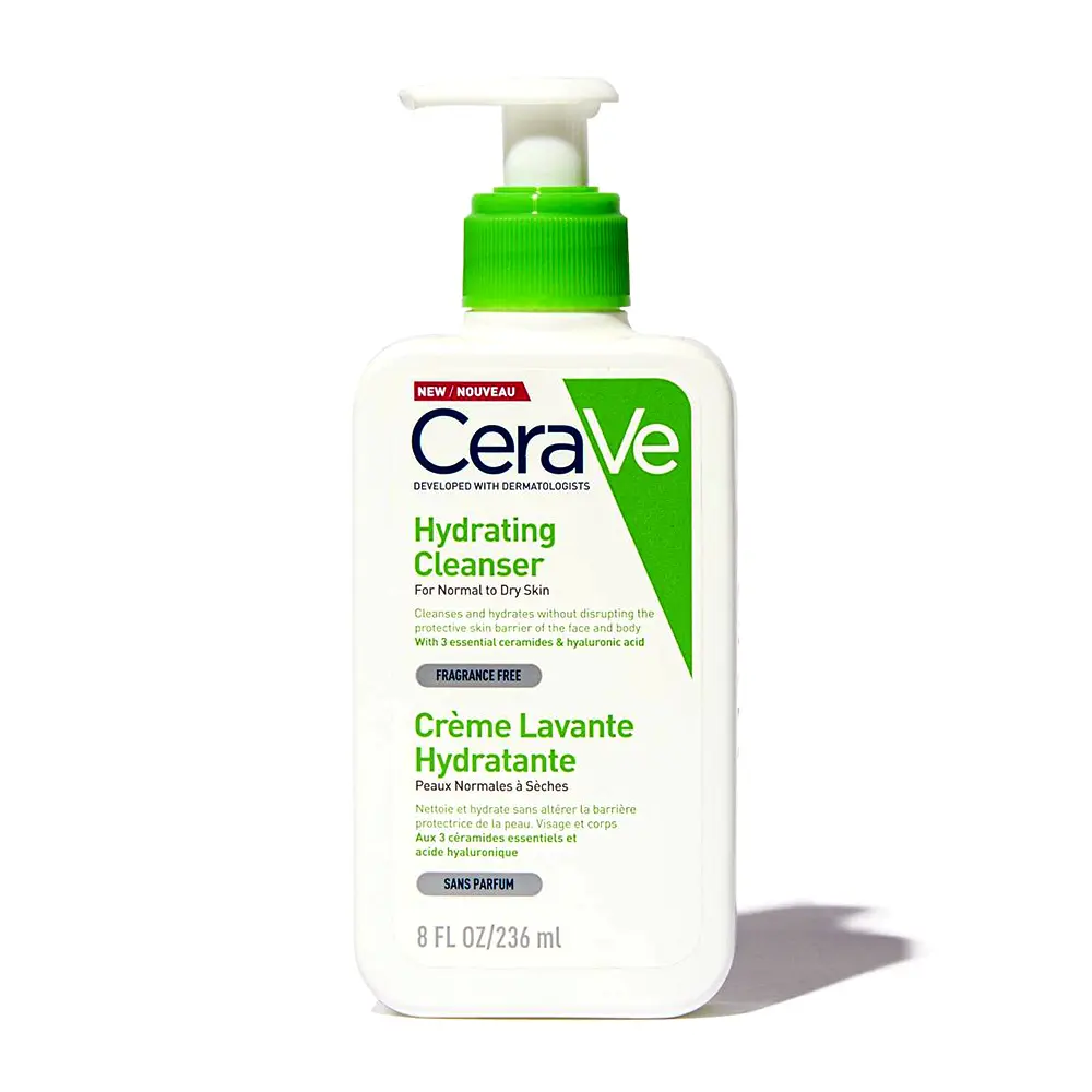 Picture of Cerave Hydrating Cleanser For Normal To Dry Skin (236ML) White
