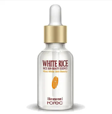 Picture of ROREC White Rice Serum Reduces Wrinkles and Lighten Dark Spots Pore Minimizer Anti- Aging Face Moisturizer Skin Lightening - 15ml White
