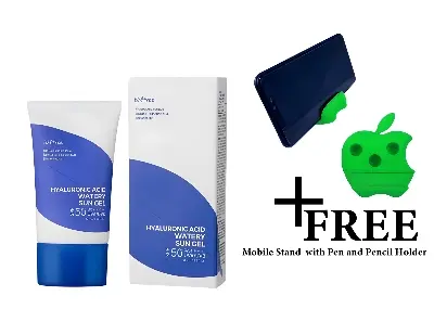 Picture of Isntree Hyaluronic Acid Watery Sun Gel SPF50+ PA++++ 50m For Face & Body Blue